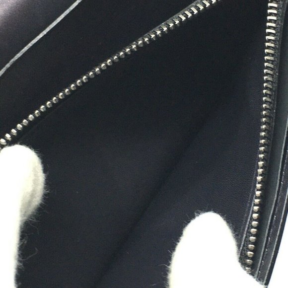 BERLUTI Calligraphy Ebene Leather Bi-fold Wallet - Picture 9 of 10